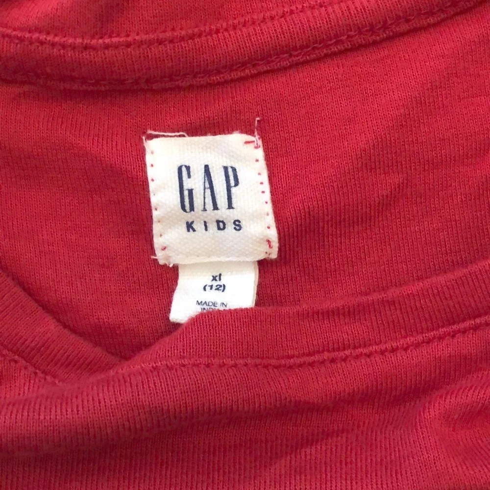 GapKids Red Skater Dress in Red and Hearts Print Size XL 12 Regular Girls